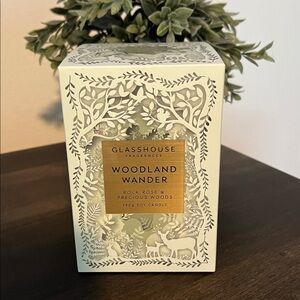Glasshouse - Woodland Wander (rock rose and precious woods)  Soy Candle 13.4 oz